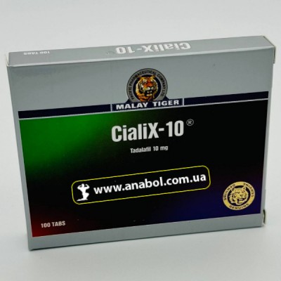 Cialix 10mg 25tab malay tiger ((тадалафіл)